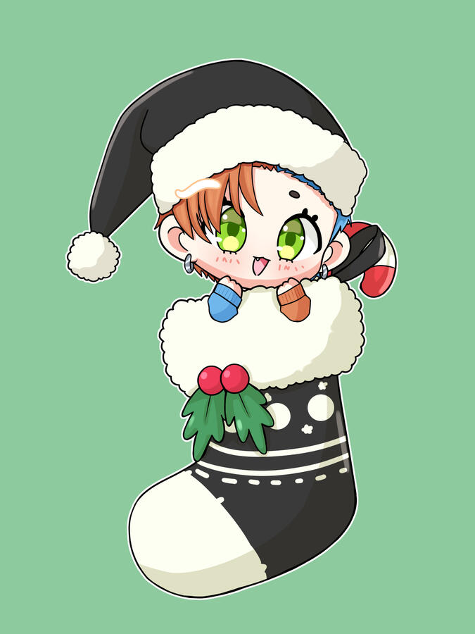 Christmas Sock | LiriLuna