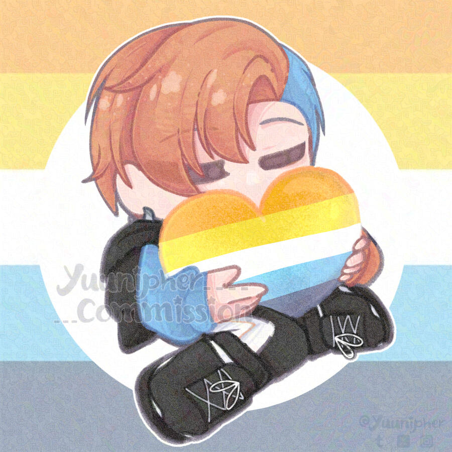 Chibi Pride Heart | Yuunipher