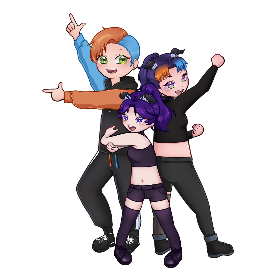 Trio Chibi | SukiYuuhi
